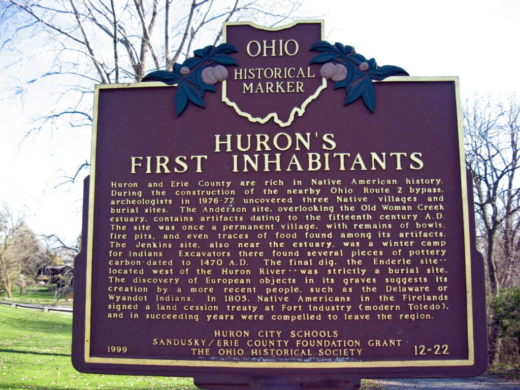 huron county home inspection historical marker